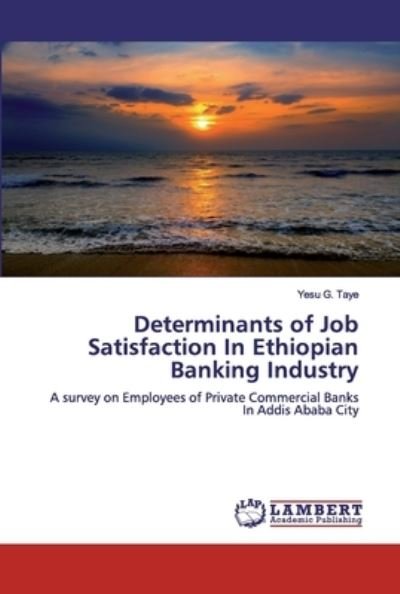Cover for Taye · Determinants of Job Satisfaction I (Book) (2019)
