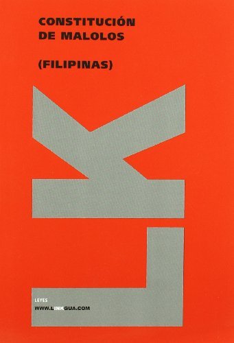 Constitución De Malolos (Filipinas) (Leyes) (Spanish Edition) - Varios - Boeken - Linkgua - 9788498168891 - 2014
