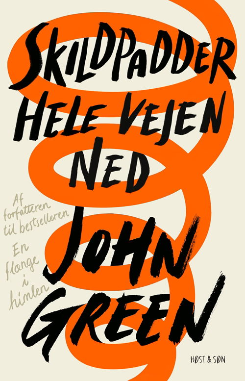 Cover for John Green · John Green: Skildpadder hele vejen ned (Hæftet bog) [1. udgave] (2017)