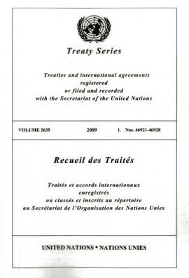 Cover for United Nations · Treaty Series 2635 (Paperback Bog) (2013)