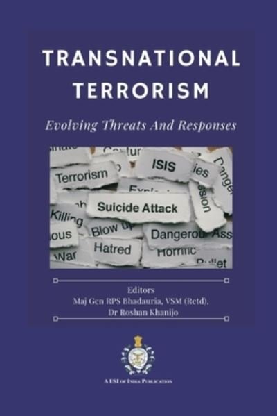 Cover for Vsm (Retd) Rps Bhadauria · Transnational Terrorism (Pocketbok) (2021)