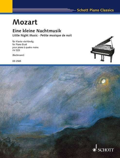 Cover for Wolfgang Amadeus Mozart · Eine kleine Nachtmusik (Pamflet) (2017)