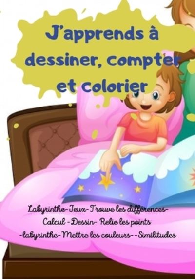 Cover for Palady Torger · J'apprends a dessiner, compter et colorier (Paperback Book) (2020)