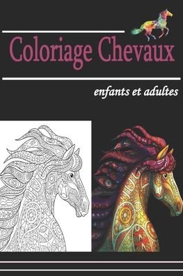 Cover for Pikota Piko · Coloriage Chevaux Enfants et adultes (Paperback Book) (2020)