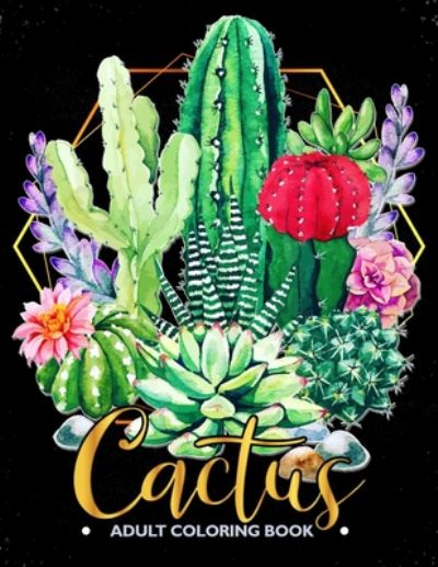 Cover for Imaginator Press · Cactus Adult Coloring Book (Paperback Book) (2020)