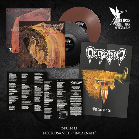 Cover for Necrosanct · Incarnate (Black Vinyl) (LP) (2023)