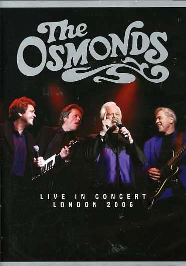 Cover for Osmonds · Live in Concert (DVD) (2017)