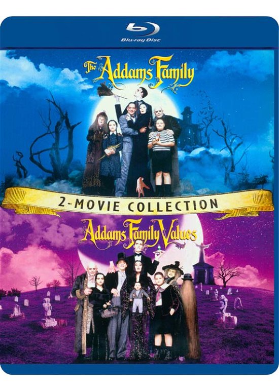 Cover for Addams Family / Addams Family Values 2 Movie Coll (Blu-ray) (2019)