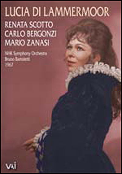 Cover for Donizetti / Scotto / Bergonzi / Zanasi / Bartolett · Lucia Di Lammermoor (DVD) (2007)