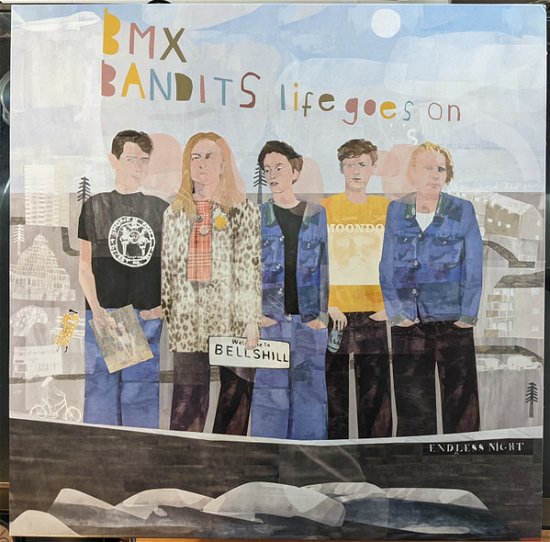 Cover for Bmx Bandits · Life Goes On (LP) (2022)