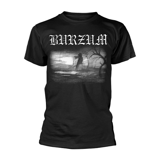 Cover for Burzum · Aske 2013 (T-shirt) [size S] [Black edition] (2013)