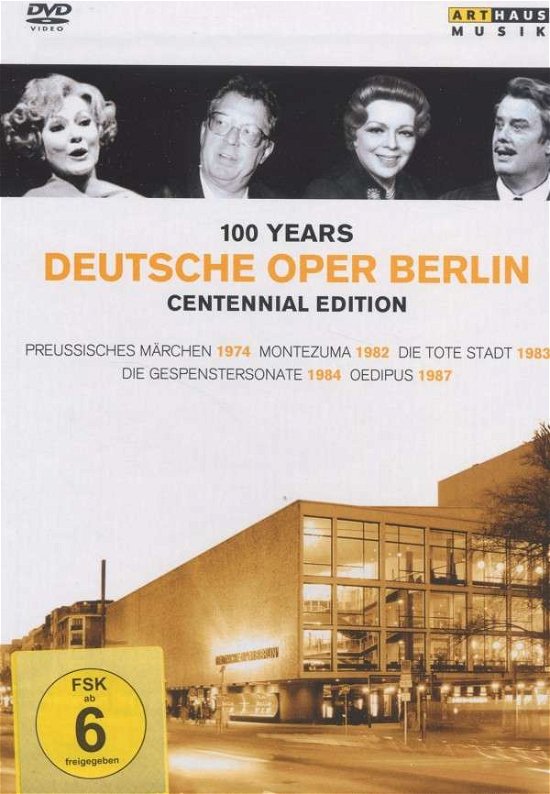 Cover for Blacher / Deutsche Oper Berlin / Papadjiakou · 100 Years Deutsche Oper Berlin - Centennial (DVD) [Centennial edition] (2013)