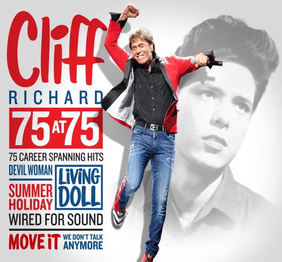 Cover for Cliff Richard · 75 at 75 (CD) (2015)