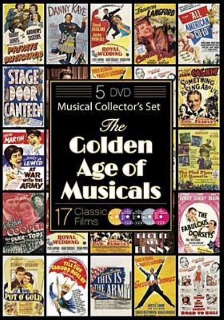 Cover for Golden Age of Musicals (DVD) (2016)