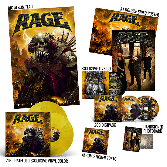 Cover for Rage · Afterlifelines (LP/CD) [Limited Box Set edition] (2024)