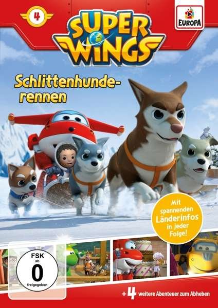 Cover for Super Wings · 004/schlittenhunderennen (DVD) (2017)
