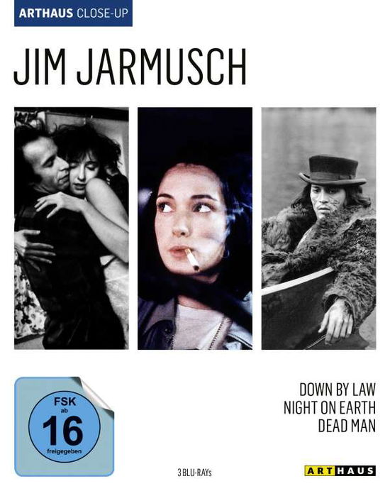 Cover for Jim Jarmusch - Arthaus Close-up (3 Blu-rays) (Blu-Ray) (2020)