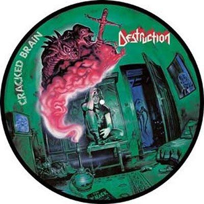 Cover for Destruction · Cracked Brain (Picture Vinyl) (12&quot;) [Picture Disc edition] (2023)