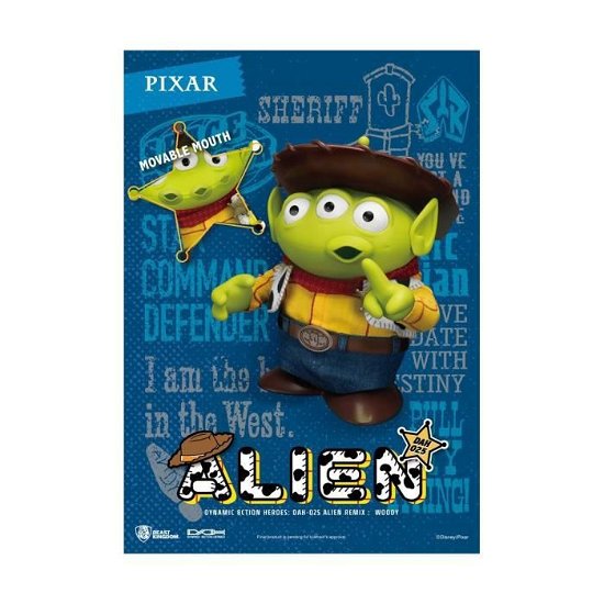 Toy Story Dynamic 8ction Heroes Actionfigur Alien - Toy Story - Merchandise - BEAST KINGDOM - 4711061146892 - 25. juli 2021