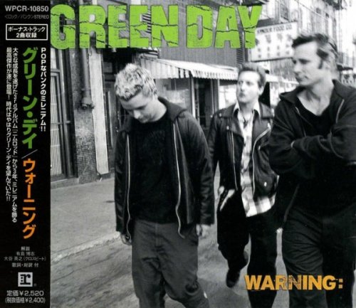Cover for Green Day · Warning + 2 (CD) [Bonus Tracks edition] (2003)