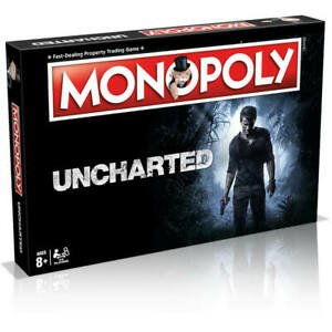 Uncharted Monopoly - Uncharted - Brætspil - HASBRO GAMING - 5036905001892 - 30. september 2017
