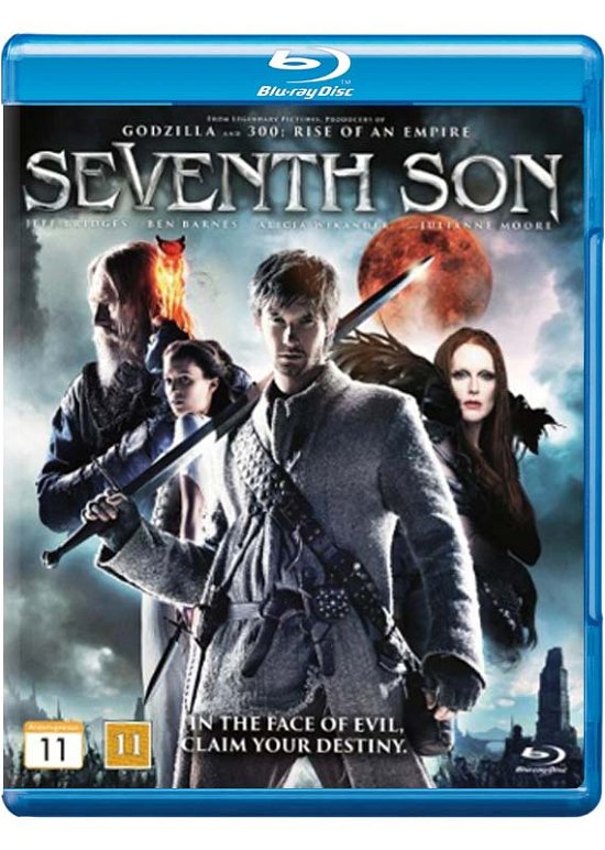 Cover for Jeff Bridges / Ben Barnes / Alicia Wikander / Julianne Moore · Seventh Son (Blu-Ray) (2015)