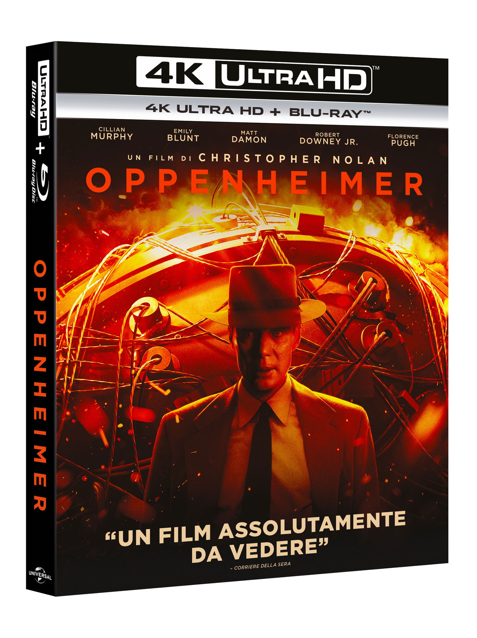 Christopher Nolan Oppenheimer Blu ray 2023