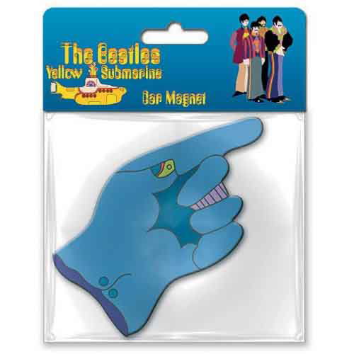 The Beatles Rubber Magnet: Yellow Submarine Flying Glove - The Beatles - Merchandise - Suba Films - Accessories - 5055295321892 - 10. december 2014