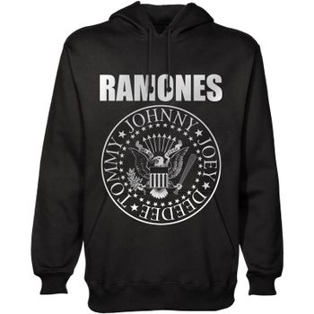 Ramones Unisex Pullover Hoodie: Presidential Seal - Ramones - Fanituote - Merch Traffic - 5055979988892 - 