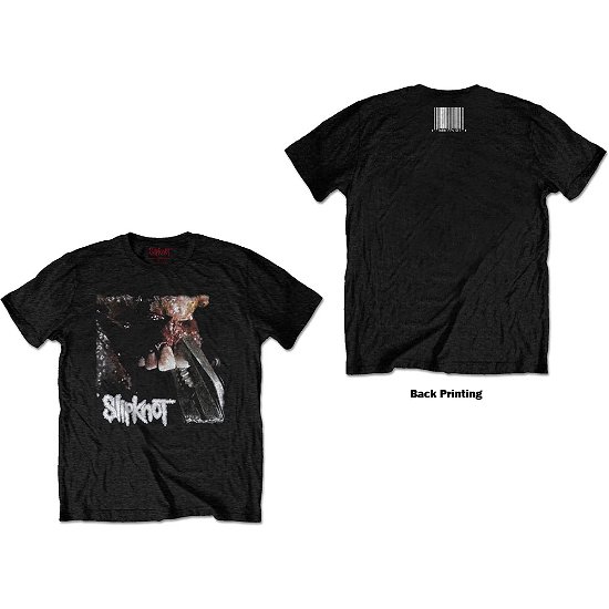 Slipknot Unisex T-Shirt: Pulling Teeth (Back Print) - Slipknot - Mercancía -  - 5056368635892 - 