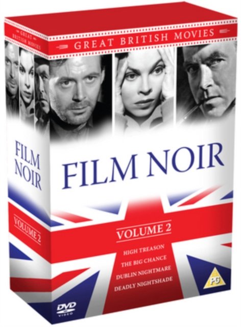 Cover for Fim Noir Box Set Volume 2  Deadly · Deadly Nightshade / The Big Chance / Dublin Nightmare / High Treason (DVD) (2014)