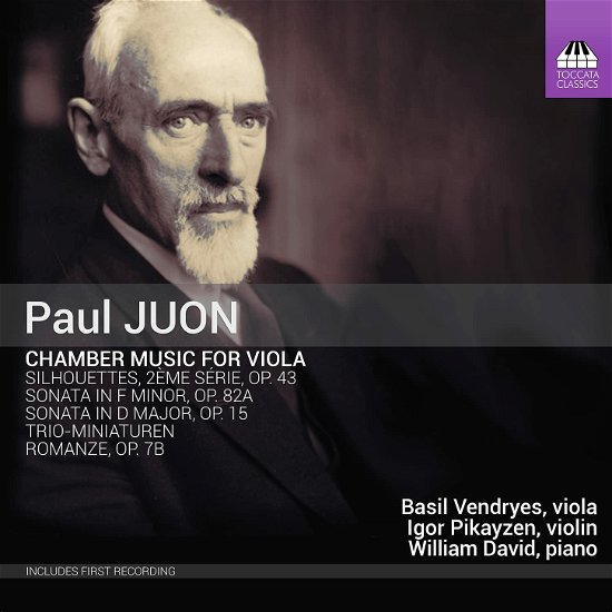 Cover for Vendryes / Pikayzen / David · Paul Juon: Chamber Music For Viola (CD) (2022)