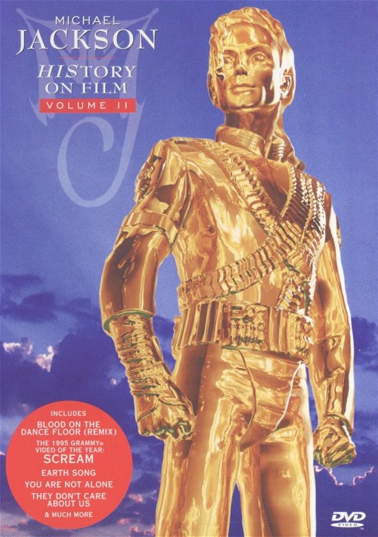 Cover for Michael Jackson · History on Film 2 (MDVD) (1998)