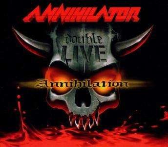 Cover for Annihilator · Double Live Annihilation (CD) [Limited edition] [Digipak] (2003)