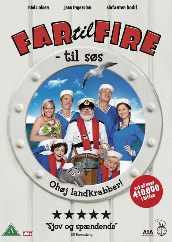 Cover for Far til Fire · Far til Fire til Søs - Niels Olsen (DVD) (2014)
