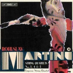 Cover for Martinu / Emperor String Quartet · String Quartets 3 5 &amp; 4 (CD) (2005)