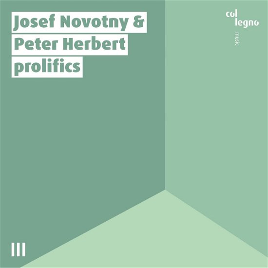 Cover for Novotny,Josef / Herbert,Peter · Prolifics (CD) (2022)