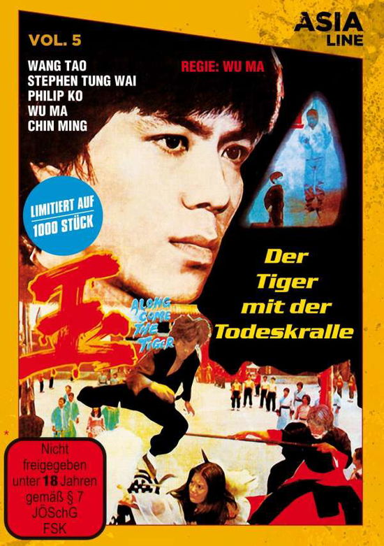 Cover for Asia Line · Der Tiger Mit Der Todeskralle (DVD) (2017)