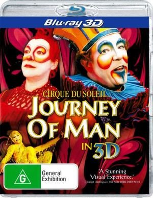Cover for Cirque Du Soleil · Cirque Du Soleil: Journey of Man (3D Blu-ray) (Blu-ray) (2011)