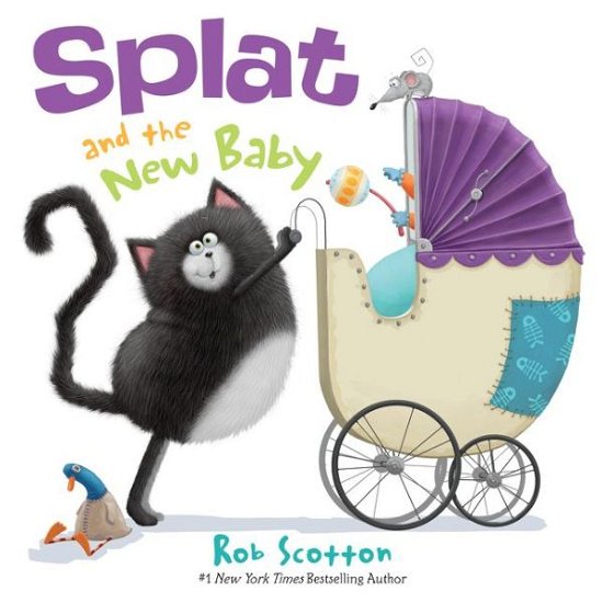 Cover for Rob Scotton · Splat the Cat: Splat and the New Baby - Splat the Cat (Inbunden Bok) [First edition. edition] (2018)