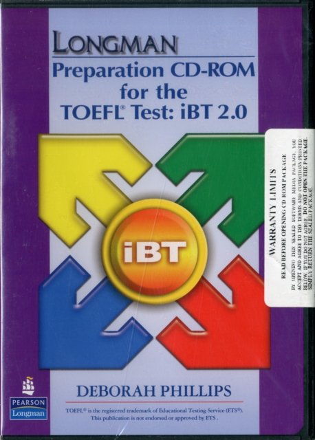 Cover for Deborah Phillips · Longman Preparation Course for the TOEFL Test: iBT: CD-ROM only (CD-ROM) (2007)