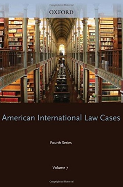 Am Int Law Cases 4s 2006 Vol 7 Ailc4lb - American Internat Law Cases 4s - Oceana - Andere - OXFORD HIGHER EDUCATION - 9780195372892 - 25. Februar 2008