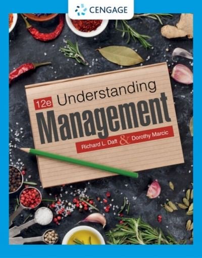 Cover for Daft, Richard (Vanderbilt University) · Understanding Management (Taschenbuch) (2022)