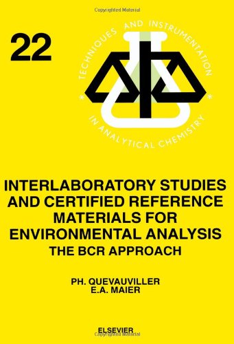 Cover for Maier, E.A. (European Commission, Standards, Measurements and Testing Programme (DG XII), Rue de la Loi 200, 1049 Brussels, Belgium) · Interlaboratory Studies and Certified Reference Materials for Environmental Analysis: The BCR Approach - Techniques &amp; Instrumentation in Analytical Chemistry (Hardcover Book) (1999)