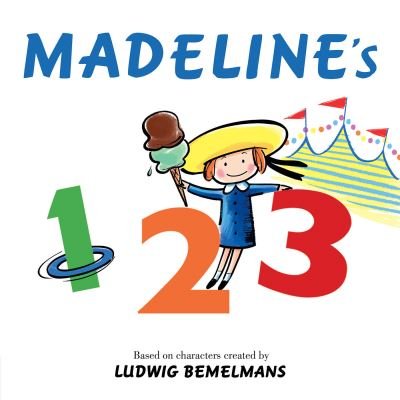 Cover for Ludwig Bemelmans · Madeline's 123 - Madeline (Tavlebog) (2022)