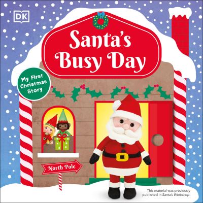 Cover for Dk · Santa's Busy Day (Board book) (2022)