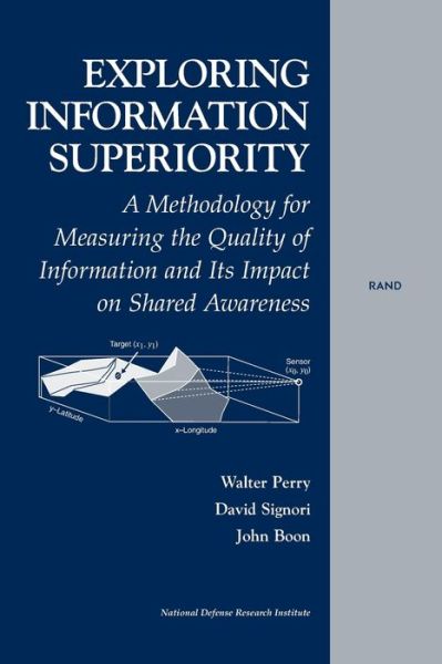 Cover for Walter L. Perry · Exploring Information Superiority: A Methodology for Measuring the Quality of Information and Its Impact on Shared Awareness (Pocketbok) (2004)