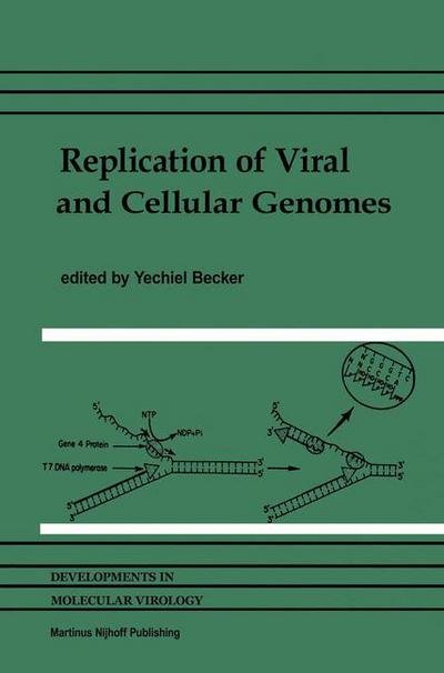 Cover for Y Becker · Replication of Viral and Cellular Genomes: Molecular events at the origins of replication and biosynthesis of viral and cellular genomes - Developments in Molecular Virology (Gebundenes Buch) [1983 edition] (1983)