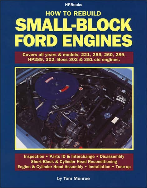 Cover for Tom Monroe · Rebuild Small-block Ford Engines Hp89 (Paperback Book) [First edition] (1987)