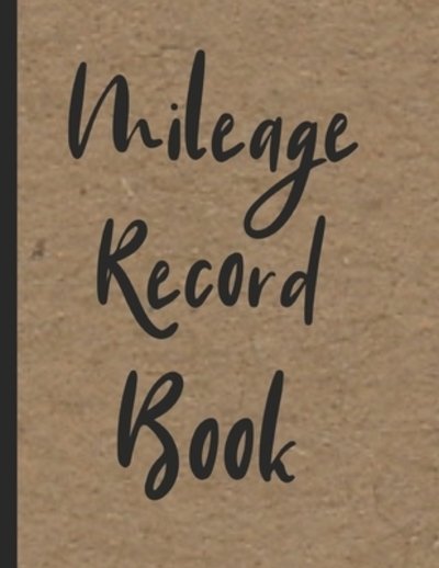 Cover for Zeezee Books · Mileage Record Book (Pocketbok) (2019)